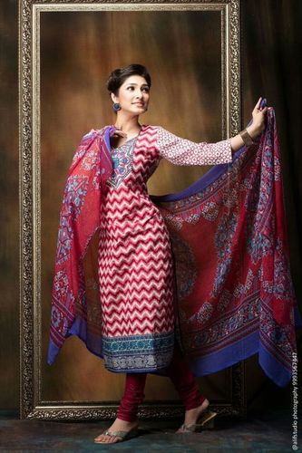 Ladies Embroidery Dress Material