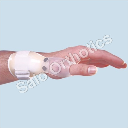 Thumb Spica With Wrist - PP Material, Provides Stabilization & Support to Thumb Joints | Ideal for Gamekeeper's & Skier's Thumb, Portable Design