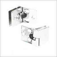 Glass Door Hinges - Zinc Material, 50x50mm Dimensions, Chrome Finish | Corrosion Resistant, High Strength, Easy Installation, For 6mm & 8mm Glass