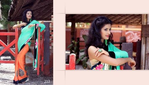 Designer Western Sarees