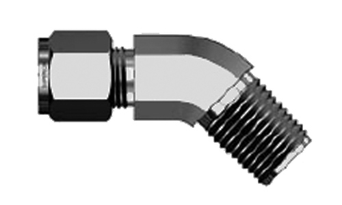 45 Deg Male Elbow a NPT