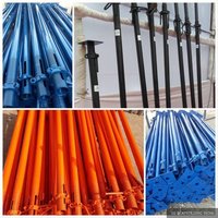 Scaffolding Props - Steel Material, Various Dimensions, Blue Color | High Strength, Powder Coated Finish, Load Capacity Up To 10 Tons, Rust Resistance