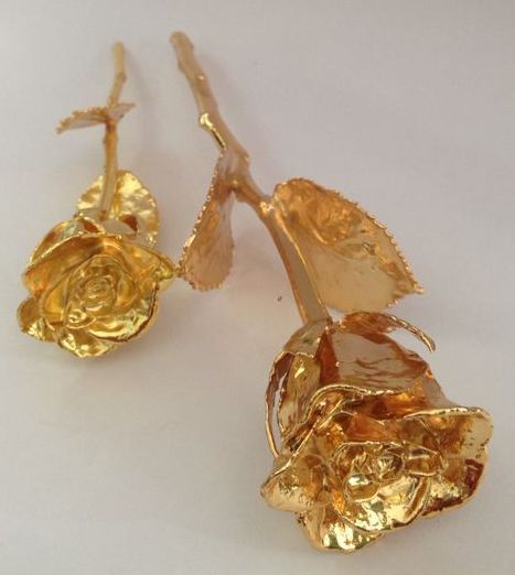 GOLD PLATED ROSE