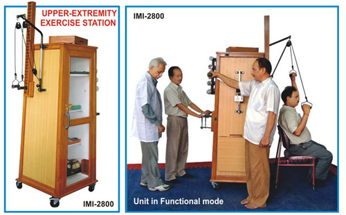 UPPER-EXTREMITY EXERCISE STATION: