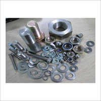 Industrial Metal Fasteners - Mild Steel, Various Sizes, Silver Color | Dimensional Accuracy, Glossy Finish, Corrosion Resistant