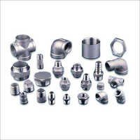 Alloy Steel Forged Fittings - Stainless Steel, Threaded Design | Galvanized Finish, Leak Proof And Dimensionally Stable