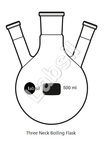 Three Neck Round Bottom Flask 