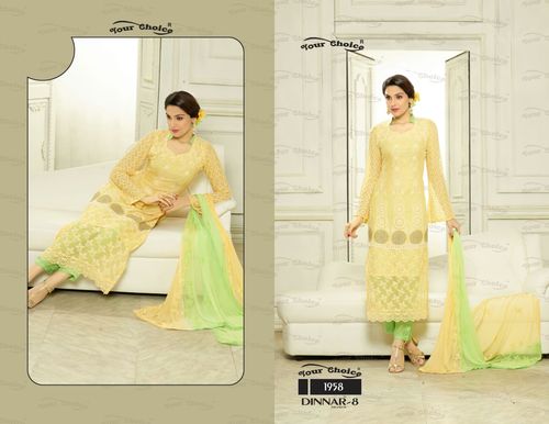 Heavy Designer Embroidery Dress