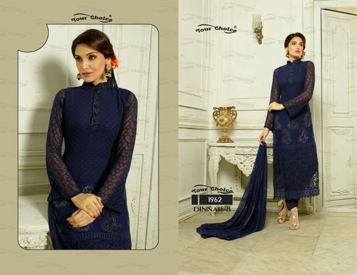 Ladies Embroidery Dress Material
