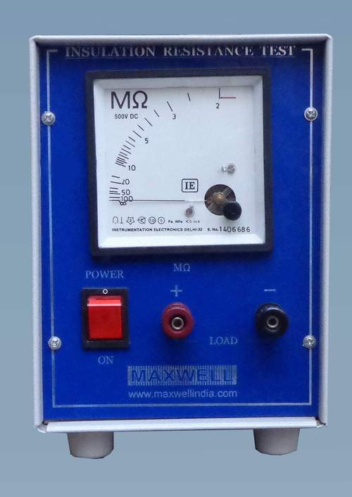 Insulation Resistance Tester By MAXWELL SCIENTIFIC CORPORATION
