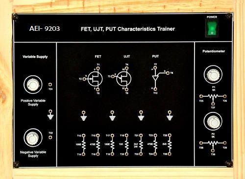 Characteristics of FET,UJT & PUT Trainer - AEI-9203