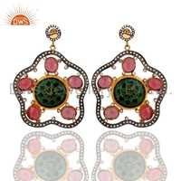 925 Sterling Silver Cubic Zircon Earrings Gender: Women