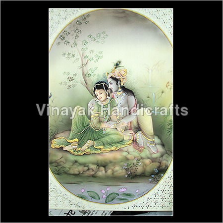 Krishna Miniature Painting