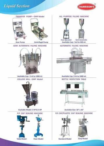 Liquid Filling Machinery