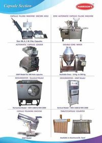 Capsule/Dry Syrup Machinery
