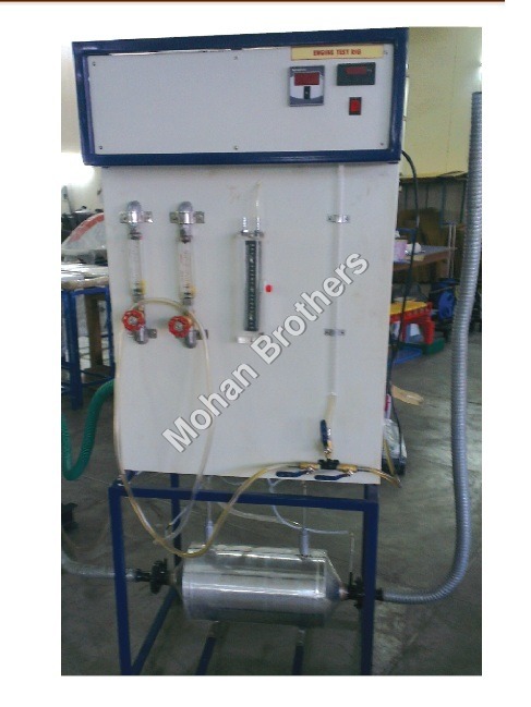 Blue Single Cylinder Diesel Engine Test Rig