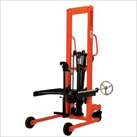 Drum Handling Stacker With Tilting Facility