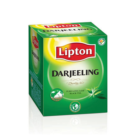 Brown Lipton Darjeeling Tea