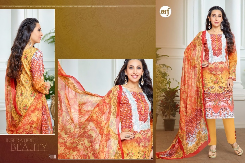 Pashmina Digital Printing Suit