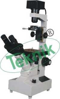 Inverted Tissue Culture Microscope - Color: White Black