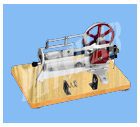 Demonstration Gas Engine 4 Stroke