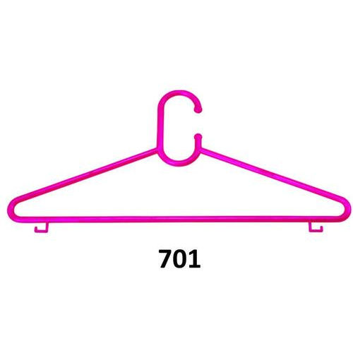 Buy The Hanger Store 20 Black Plastic Coat Hangers with Bar for Trousers-Choose  Pack Size & Colour Online at desertcartINDIA
