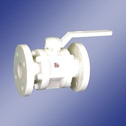 PP Ball Valve Flange End