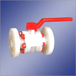 PVDF Ball Valve Flange End