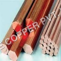 Copper Hexagonal Rods