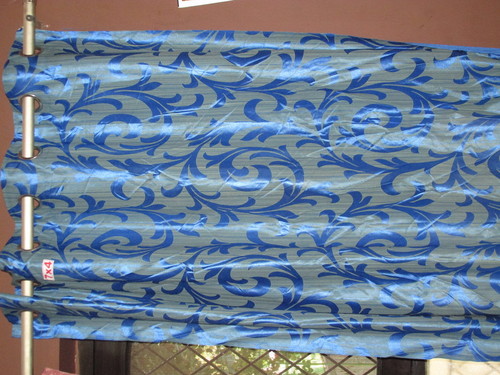 Printed Silk Curtain
