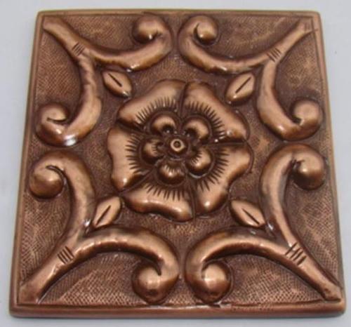 Hammered Copper Tiles