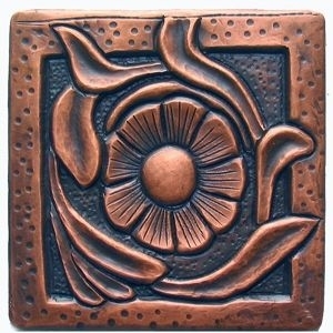 Copper Floor Tiles