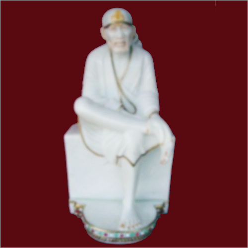 Beautiful Sai Baba From White Marble