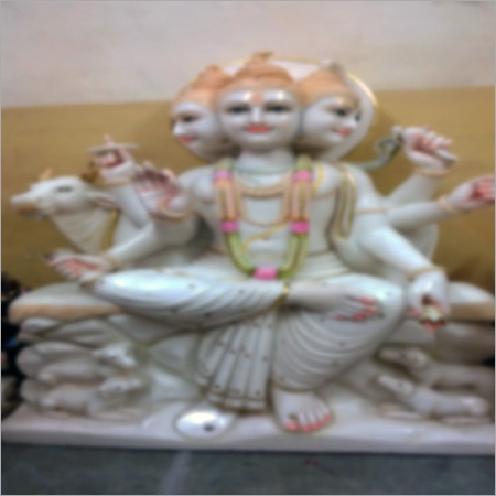 Exclusive Sheetala Mata In White Marble Statue