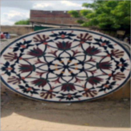Attractive Floor Inlay Work Table Tops
