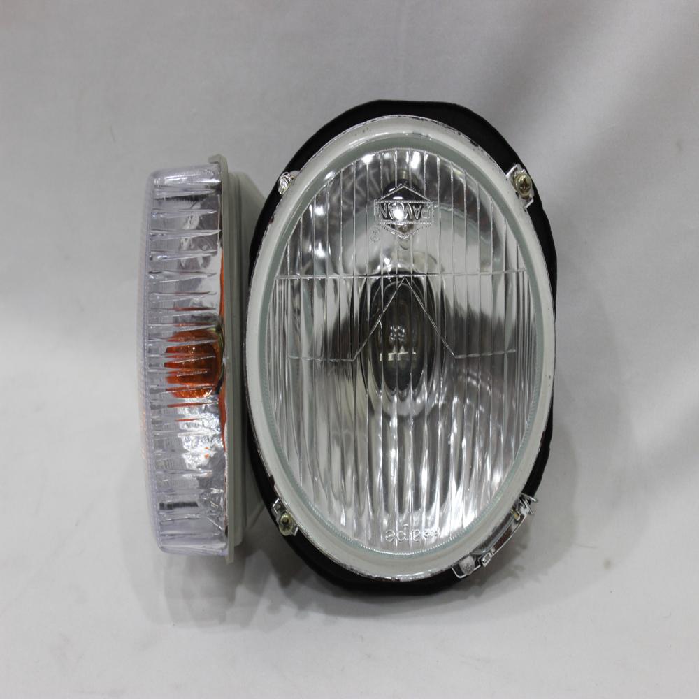 THREE WHEELER HEADLIGHT ASSEMBLY PIAGGIO APE 2 HOLE