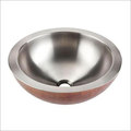 Round Copper Bathroom Sinks
