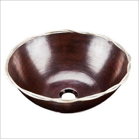 Copper Black Antique Hammered