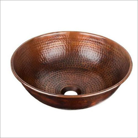 Antique Hammered Copper Sink