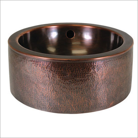 Copper Black Antique Sink
