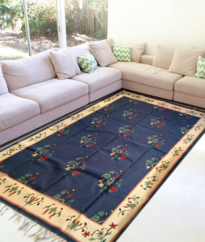Cotton Woven Flat Weave Rug