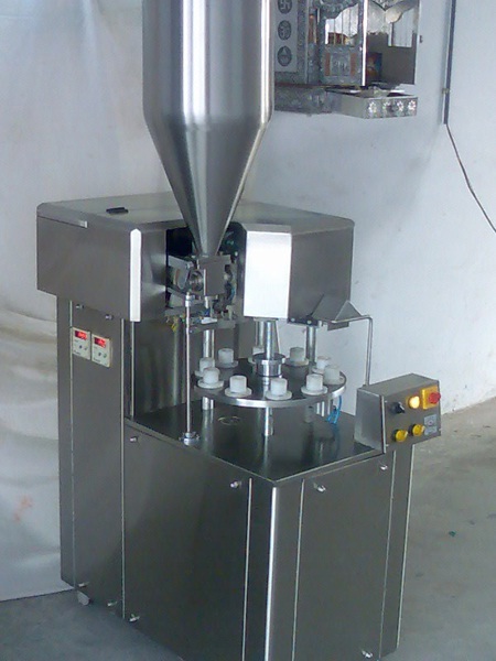 Semi Automatic Laminate Tube Filling Machine