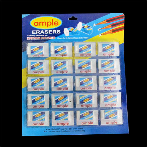 White Rubber Eraser