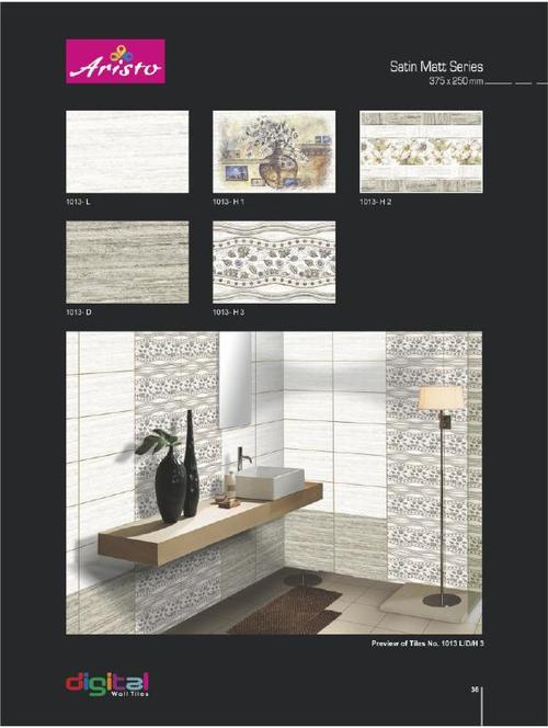Satin Ceramic Wall Tiles