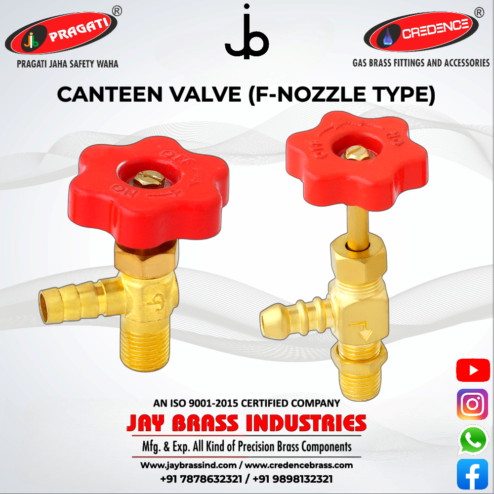 Brass Canteen Valve Nozzle Type