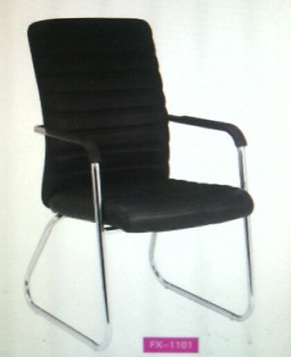 Visitor Chairs - Fabric & Metal, 45x50x80cm, Black | Comfortable Seating, Durable Design, Stylish Look, Easy Assembly, Modern Style