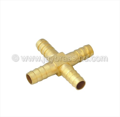 Brass Low Pressure Four Way Joint