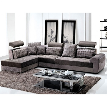 4 Piece Fabric Sectional Sofa W Wedge - Ao-c80