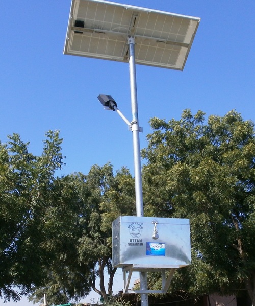 Installation of Solar street light
