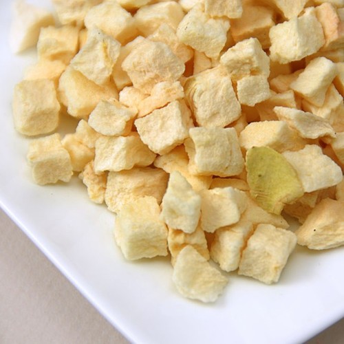 Freeze Dried Diced Apples With Lemon Juice